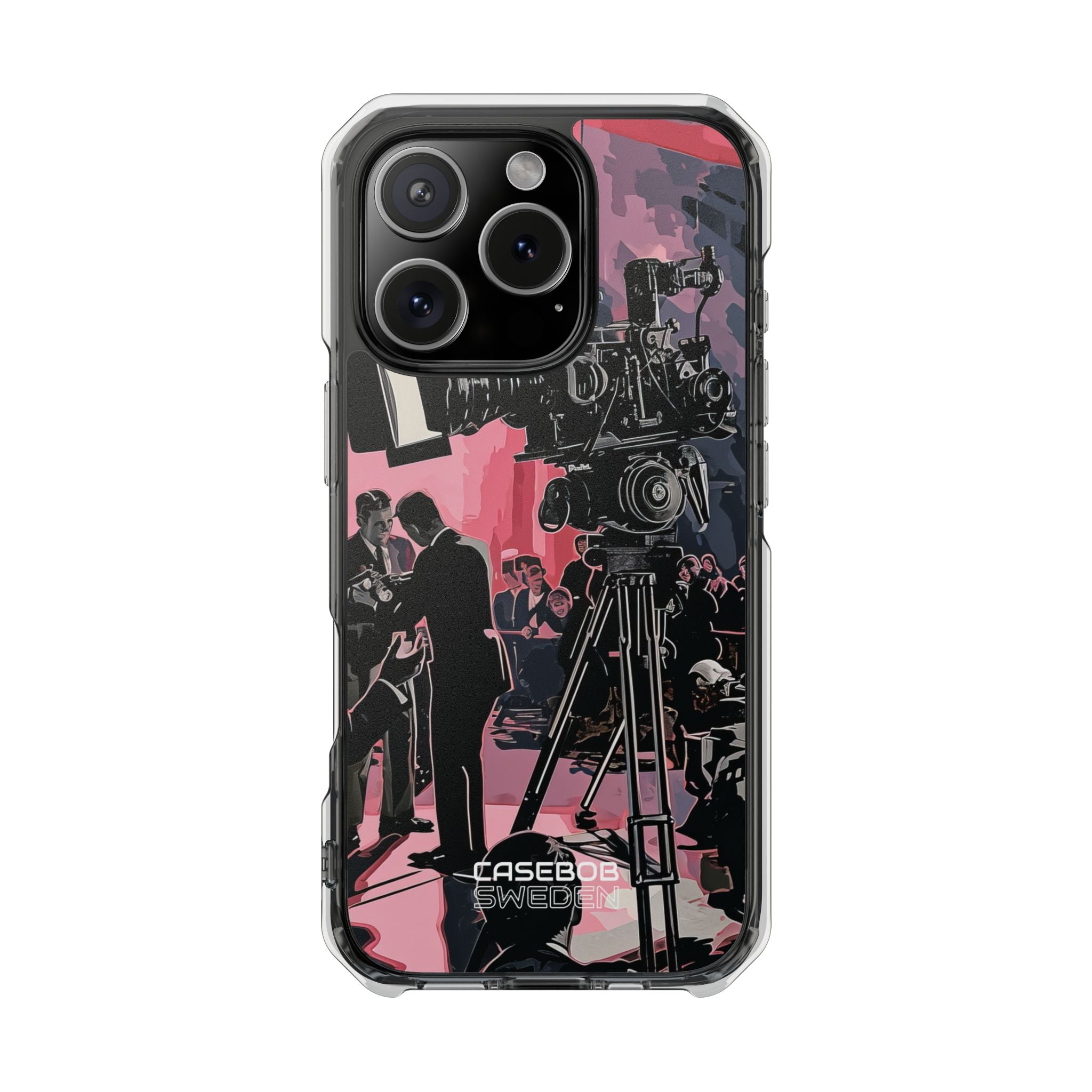 Vintage Cinema Dreams iPhone 16 - Impact Clear+