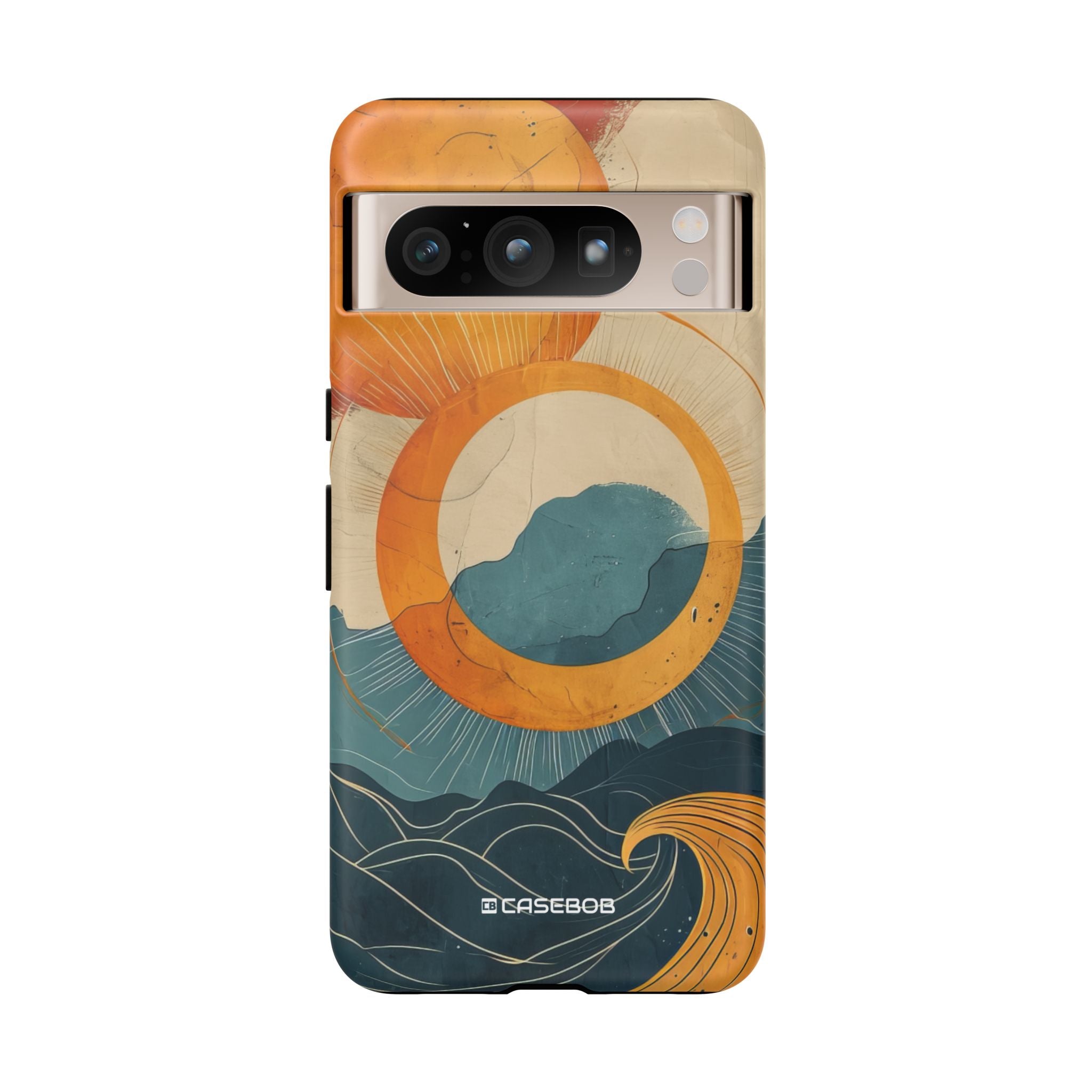 Retro Wave Dynamics - Phone Case for Google Pixel