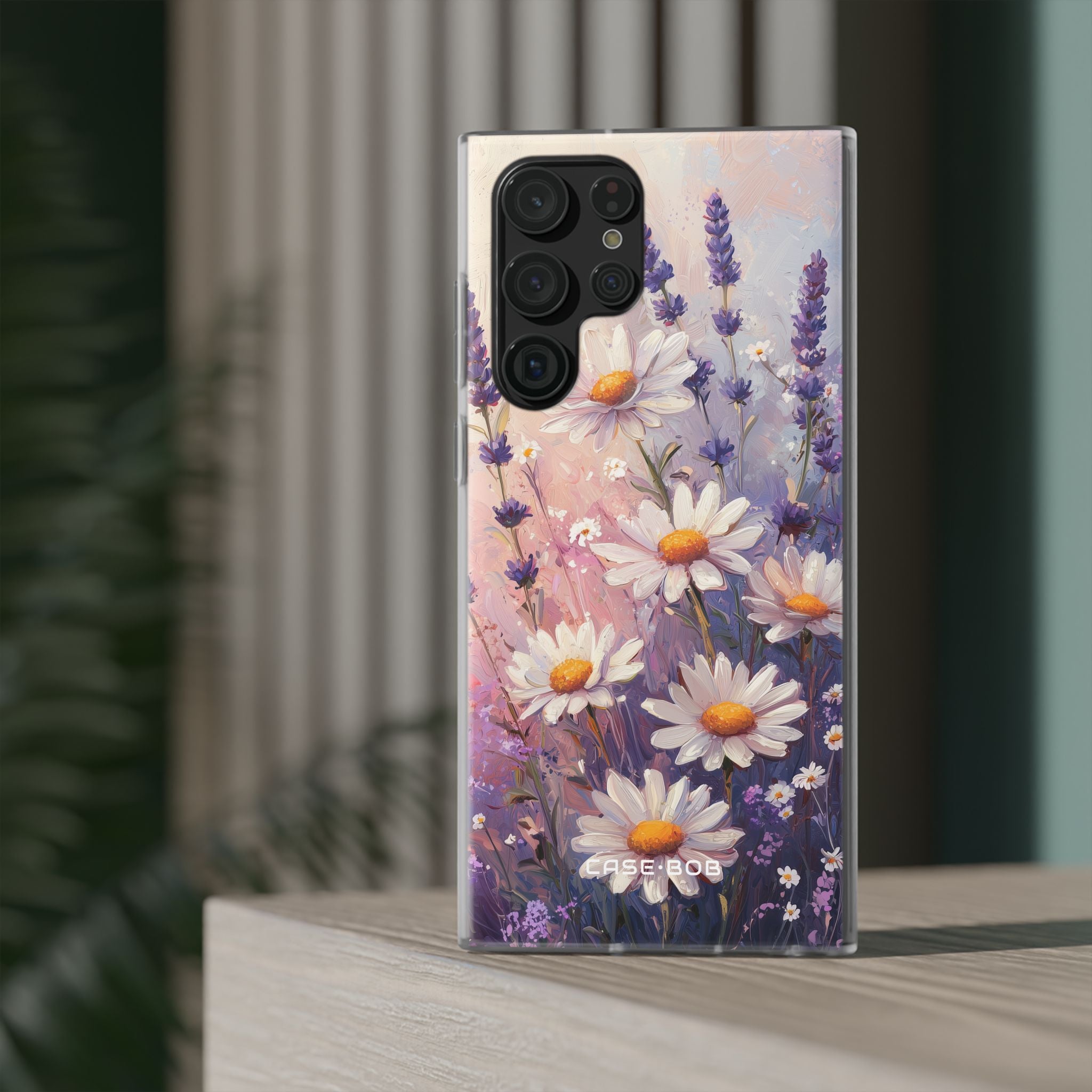 Daisy Lavender Bloom Samsung S22 Ultra Case - Soft