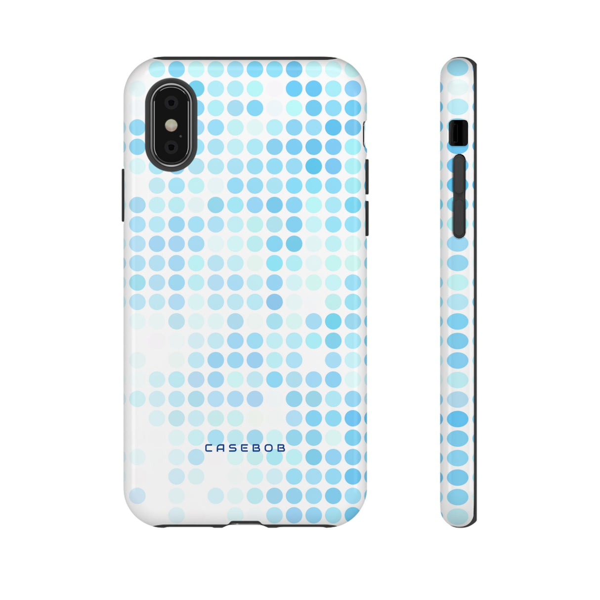 Blue Pixels - Protective Phone Case