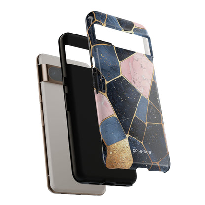 Golden Mosaic Google Pixel 8 Pro Case - Tough