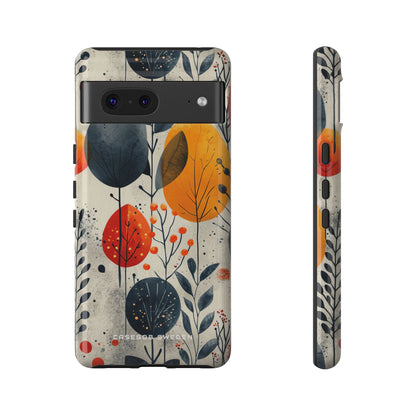 Vibrant Leaf Harmony Google Pixel 7 - Tough Phone Case