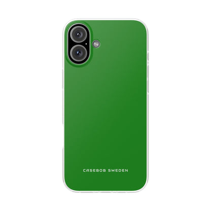 Forest Green iPhone 16 - Flexi Phone Case