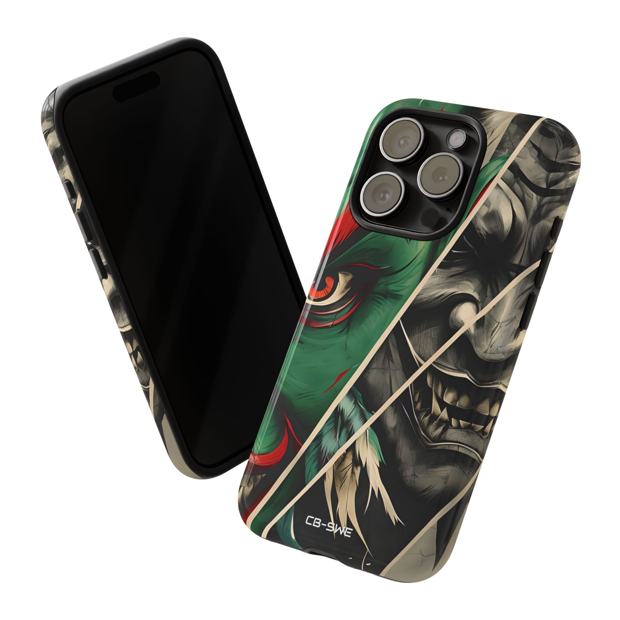 Demonic Panels Clash - iPhone Case