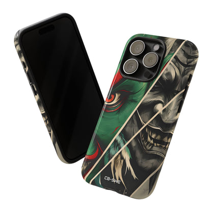 Demonic Panels Clash - iPhone Case