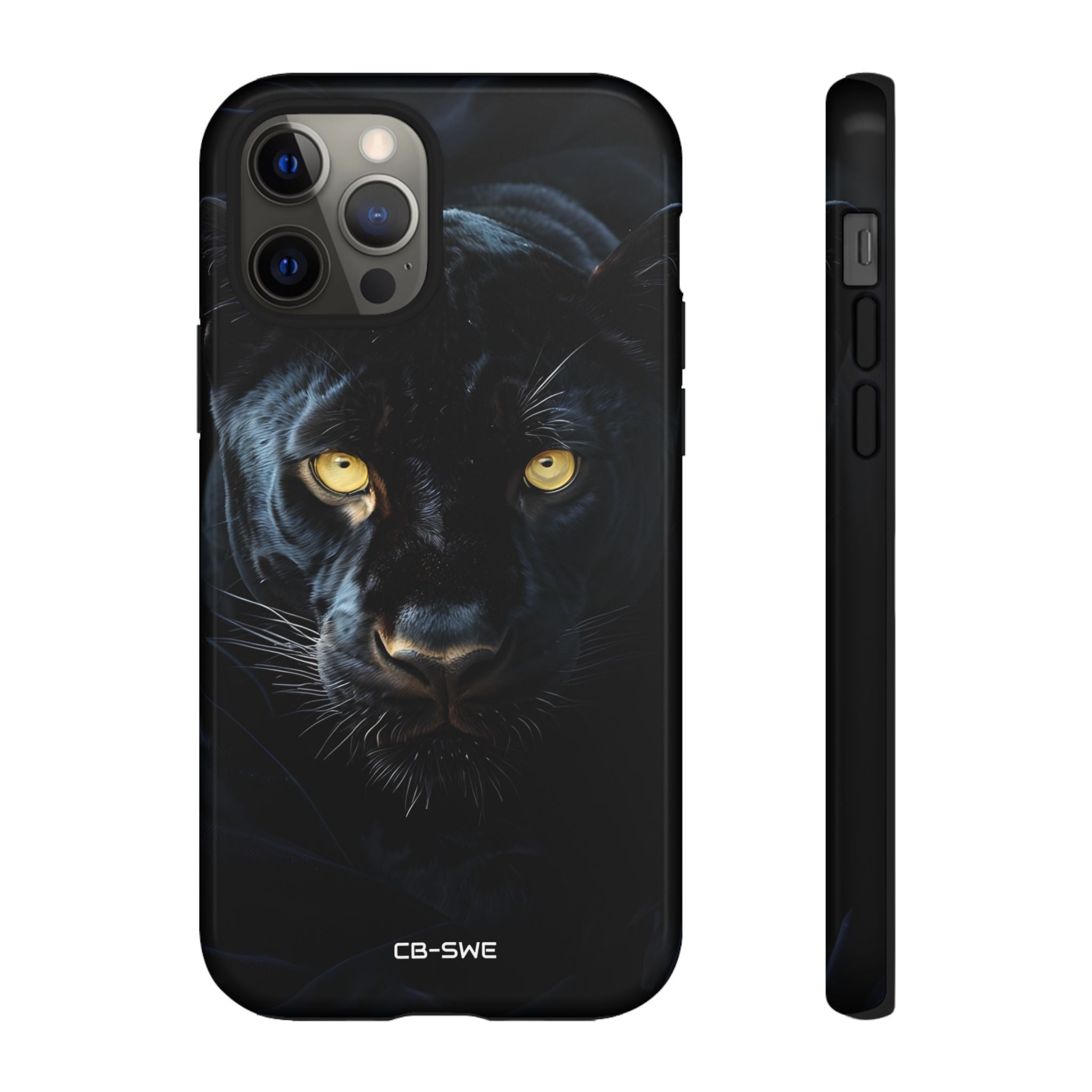 Mysterious Panther Gaze - iPhone Case