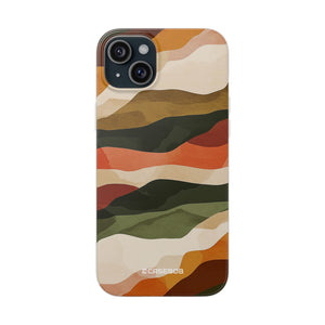 Earth Tone Pattern | Phone Case for iPhone (Flexible Case)