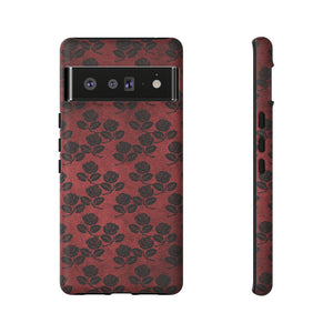 Rosemony Gothic Flower - Protective Phone Case