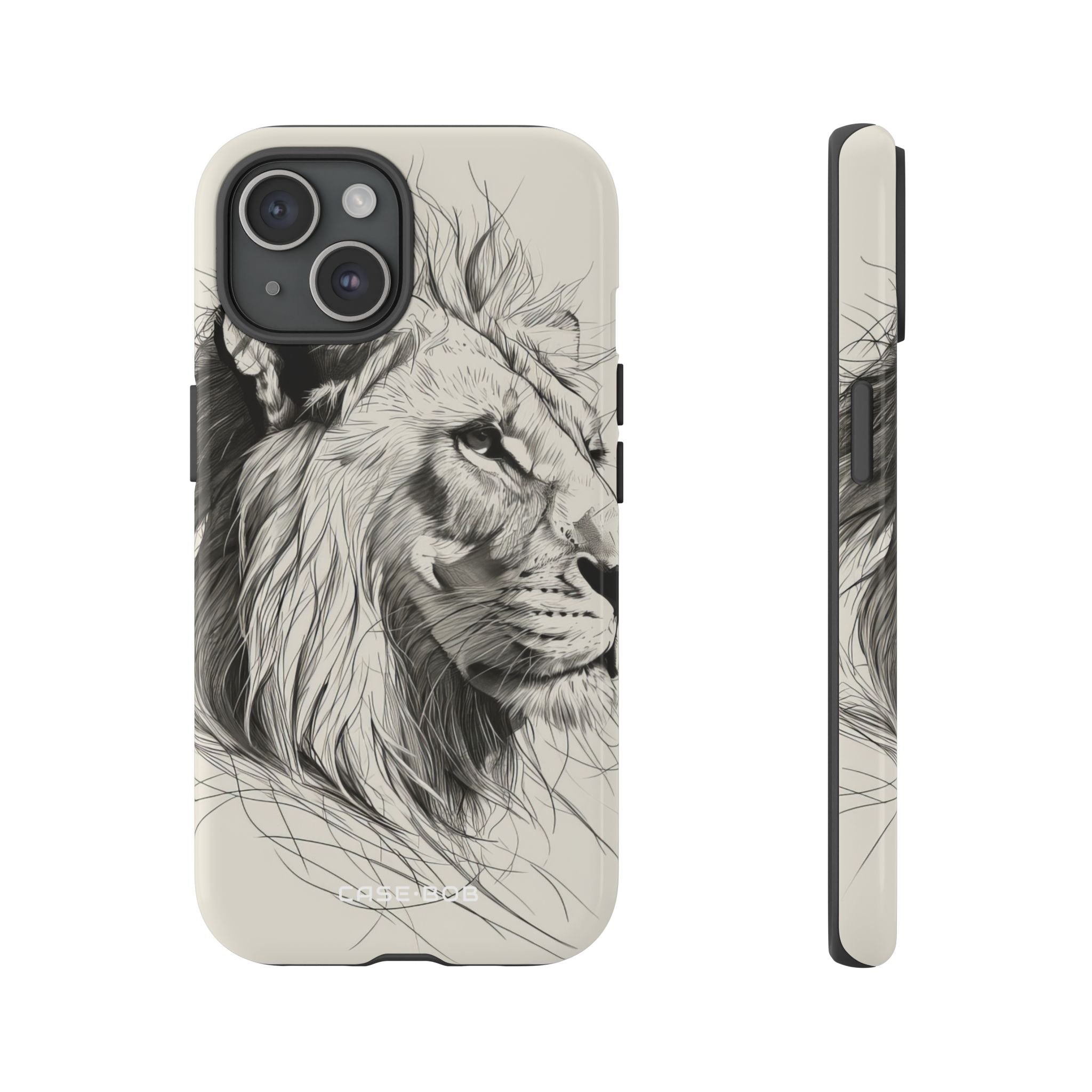 Lion Flow iPhone 15 Case - Tough