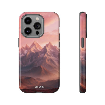 Vibrant Peaks Emerge - iPhone Case