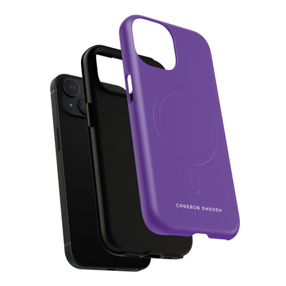 Mystic Purple Aesthetic iPhone 15 | Tough+ Phone Case