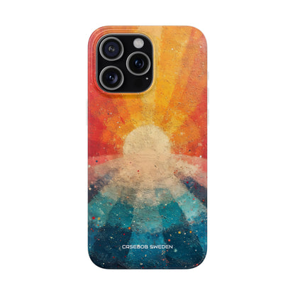 Sunburst Energy - Flexi iPhone 15 Phone Case