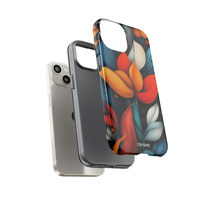 Vibrant Floral Harmony - iPhone Case