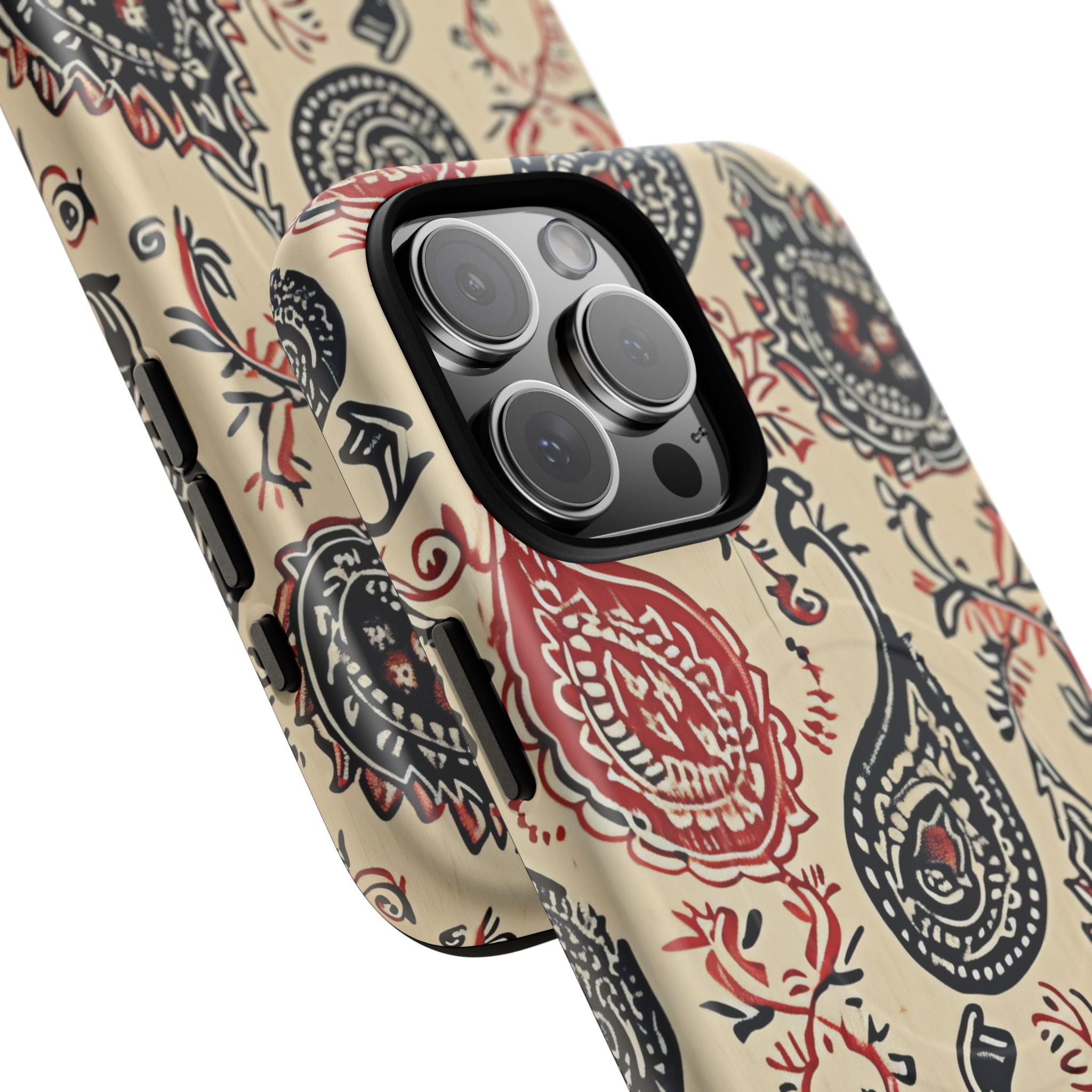 Vintage Paisley Elegance iPhone 16 | Tough+ Phone Case