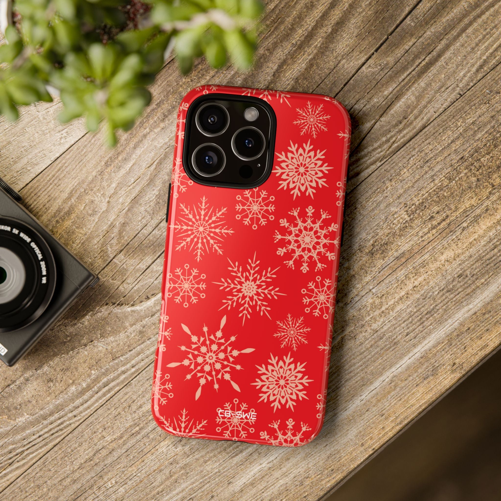 Snowflakes Dance Bright - iPhone Case