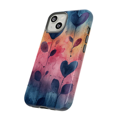 Heartfelt Pastel Mosaic - Protective Phone Case