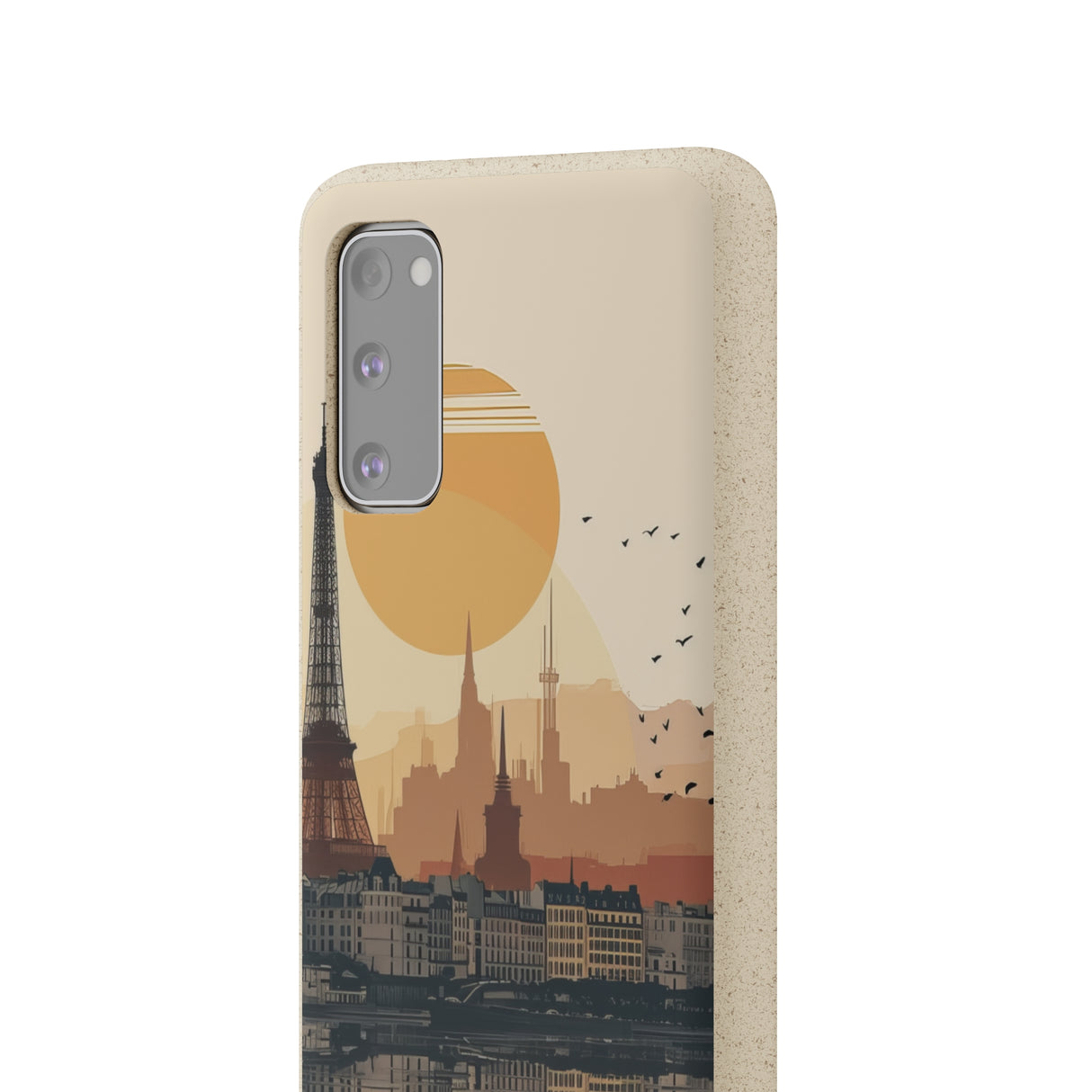 Parisian Sunset Serenity | Biodegradable Phone Case