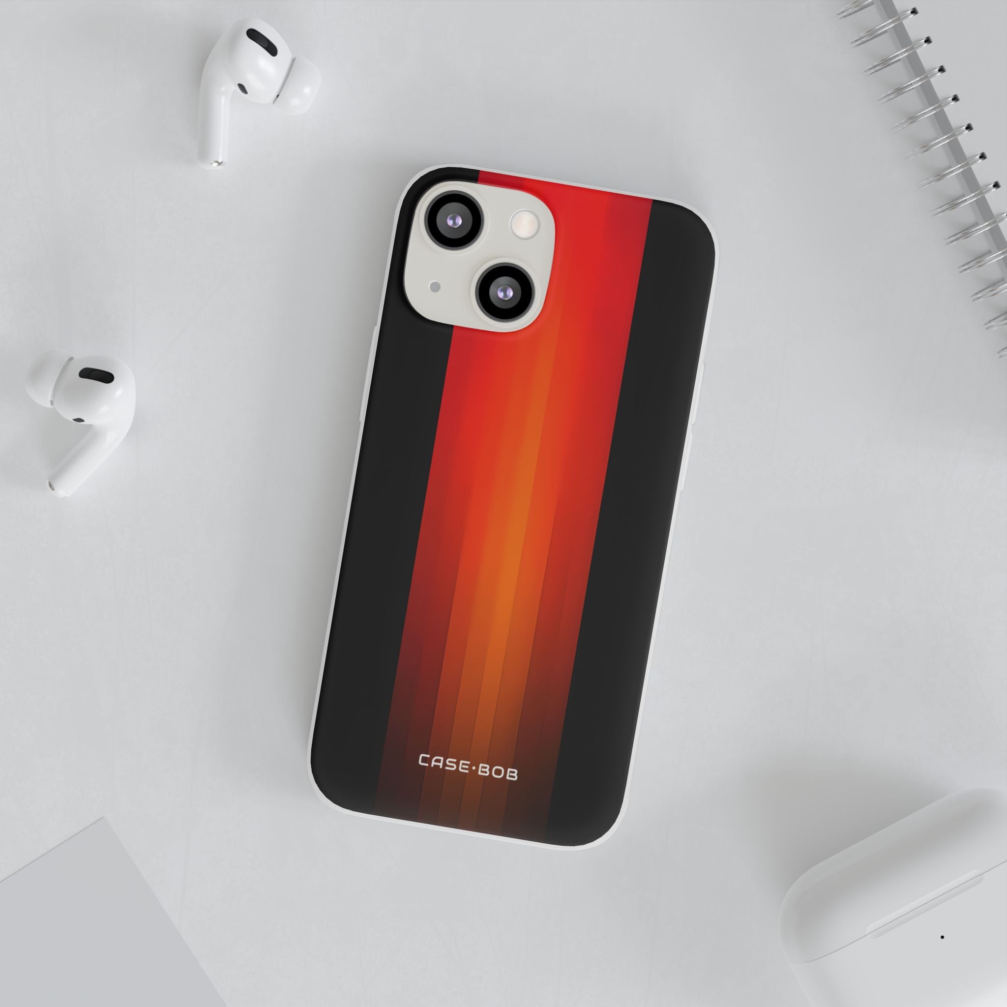 Crimson Column iPhone 13 mini Case - Soft