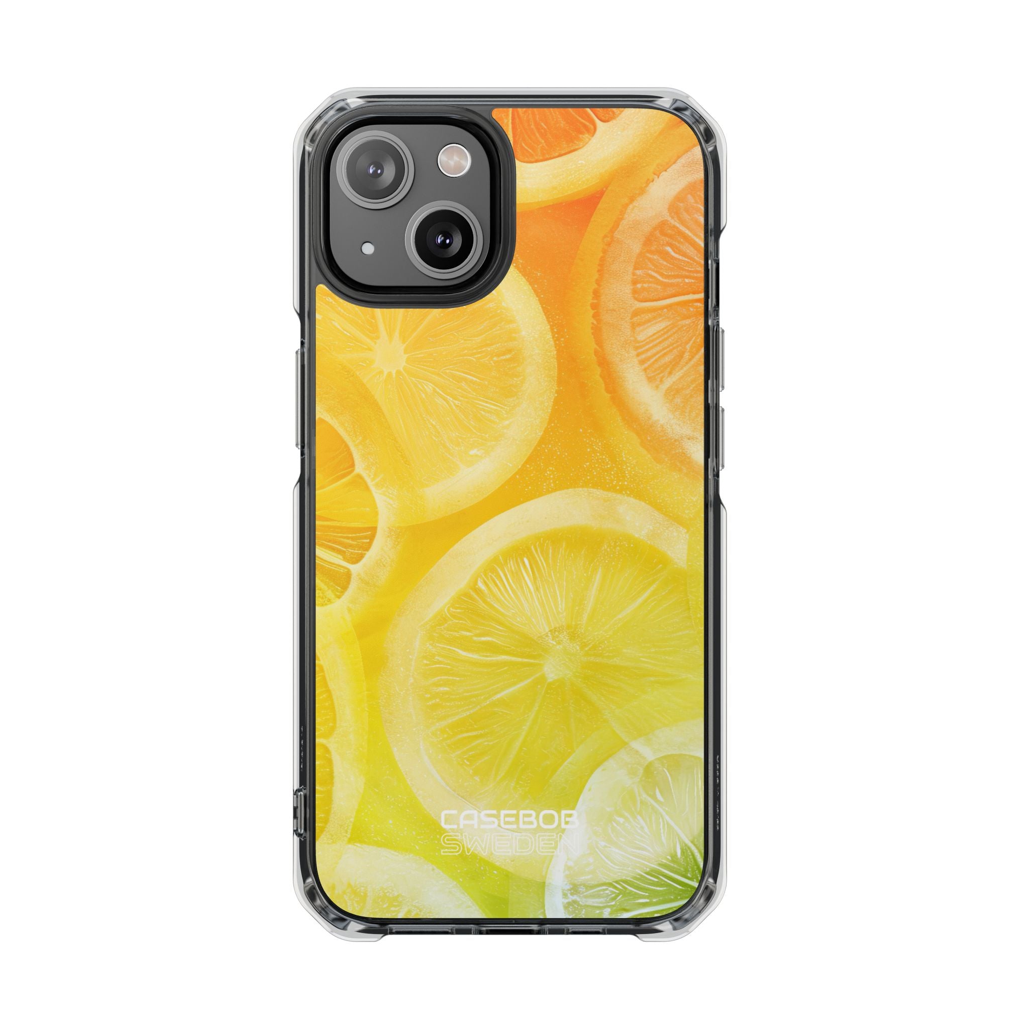 Citrus Splash Burst iPhone 14 - Impact Clear+