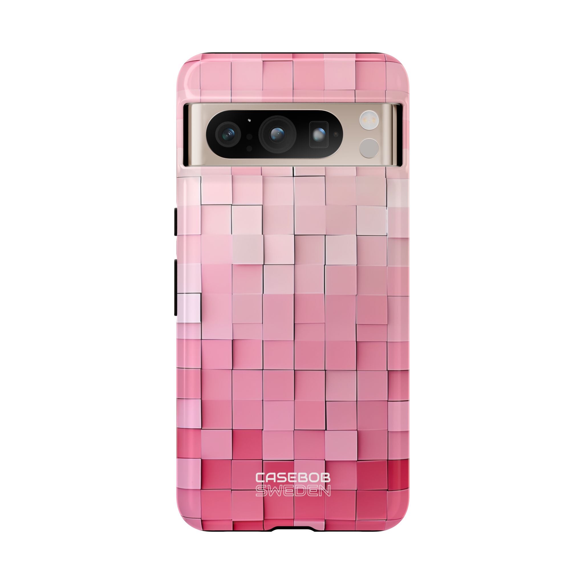 Pink Mosaic Glow Google Pixel 8 - Tough