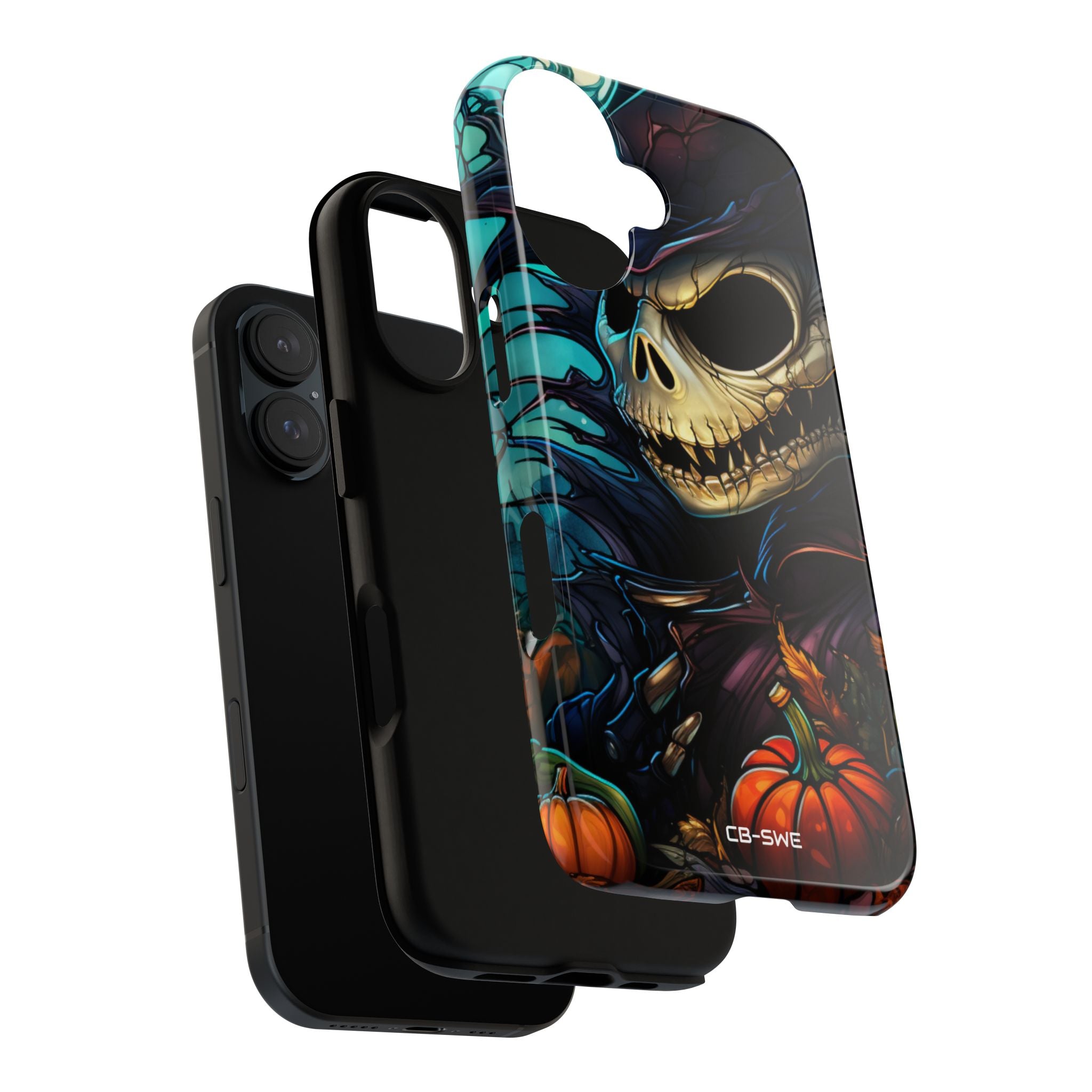 Skull Grins Brightly - iPhone Case