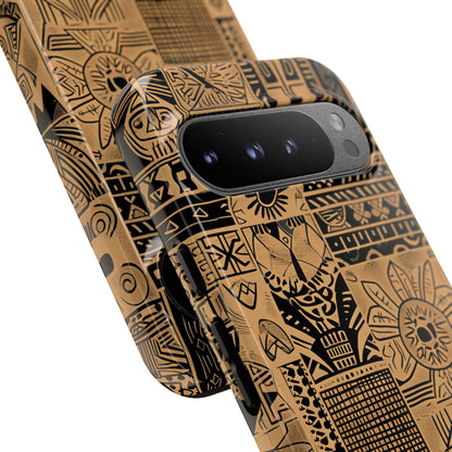 Tribal Faces Google Pixel 9 Pro XL Case - Tough