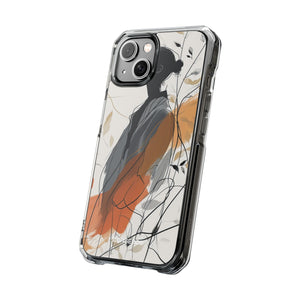 Silhouette Harmony - Phone Case for iPhone (Clear Impact - Magnetic)