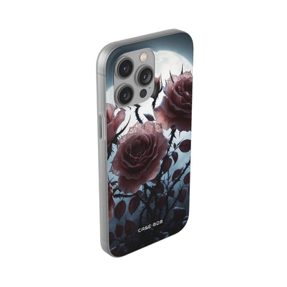 Luminous Rose Thorns iPhone 14 Pro Max Case - Soft