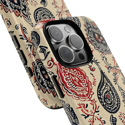 Vintage Paisley Elegance iPhone 16 | Tough+ Phone Case