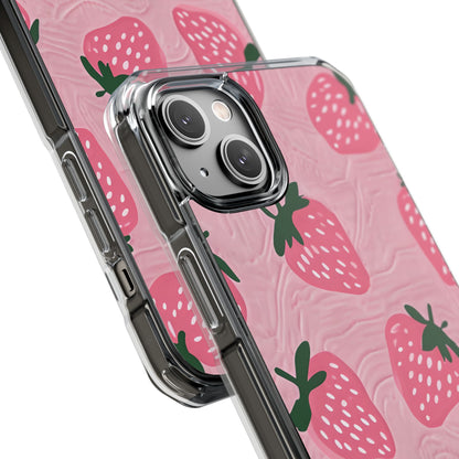 Summer Strawberry Delight iPhone Case - Impact