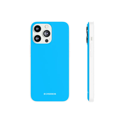 Deep Sky Blue | Phone Case for iPhone (Flexible Case)