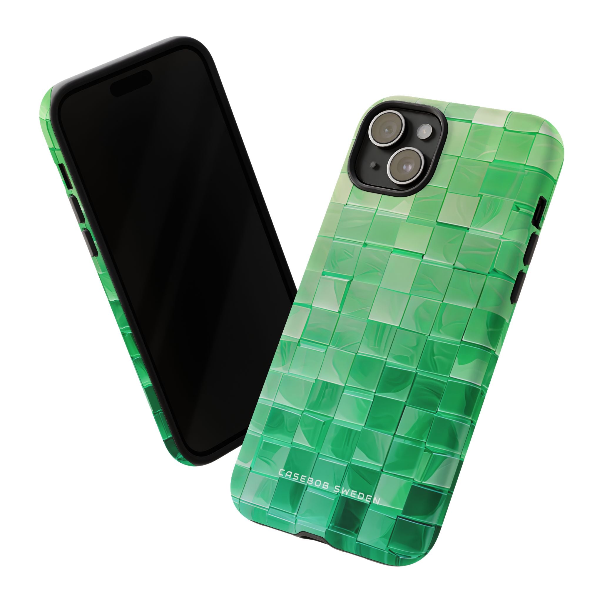 Gradient Verdegrid iPhone 15 - Tough Phone Case