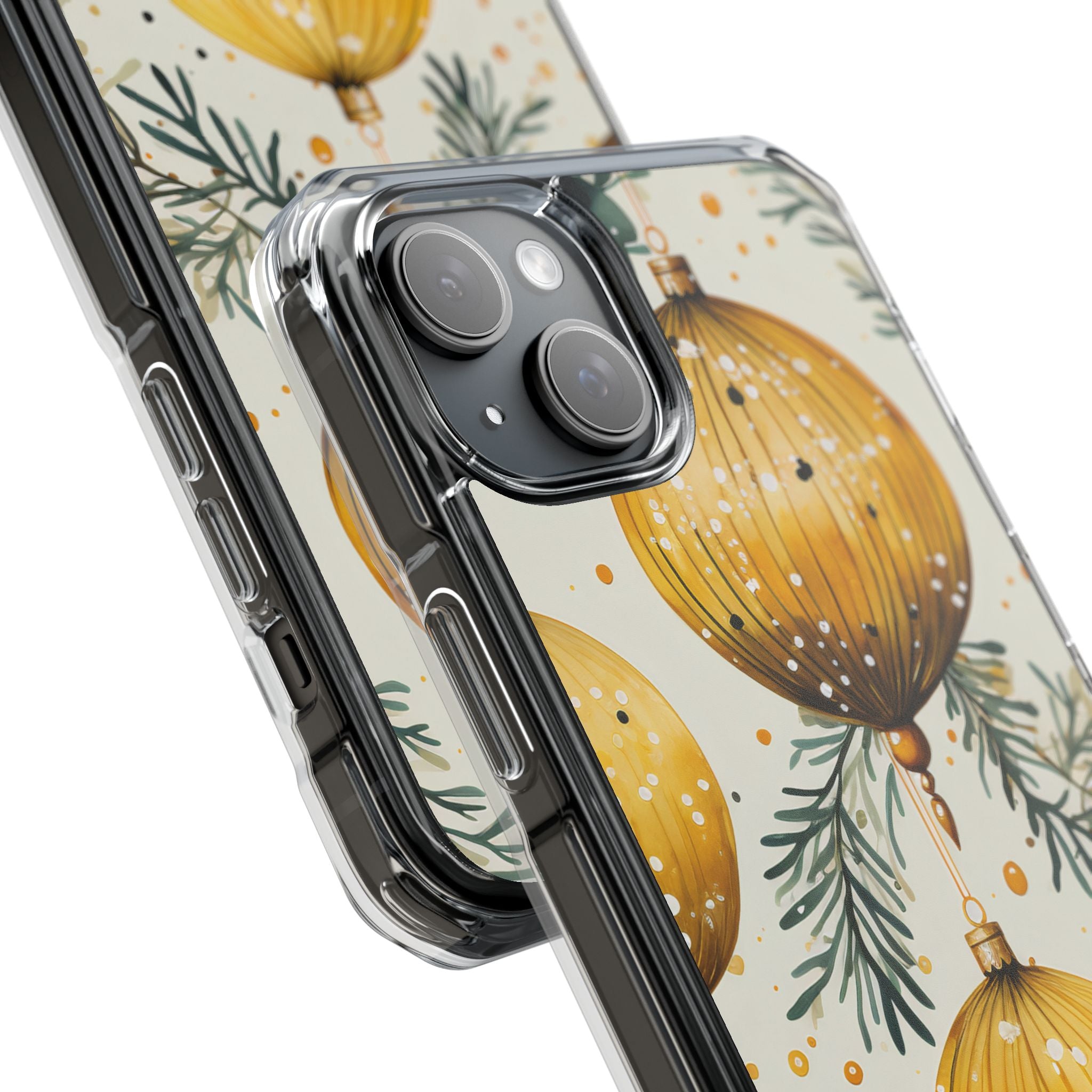 Golden Ornaments Dance iPhone Case - Impact