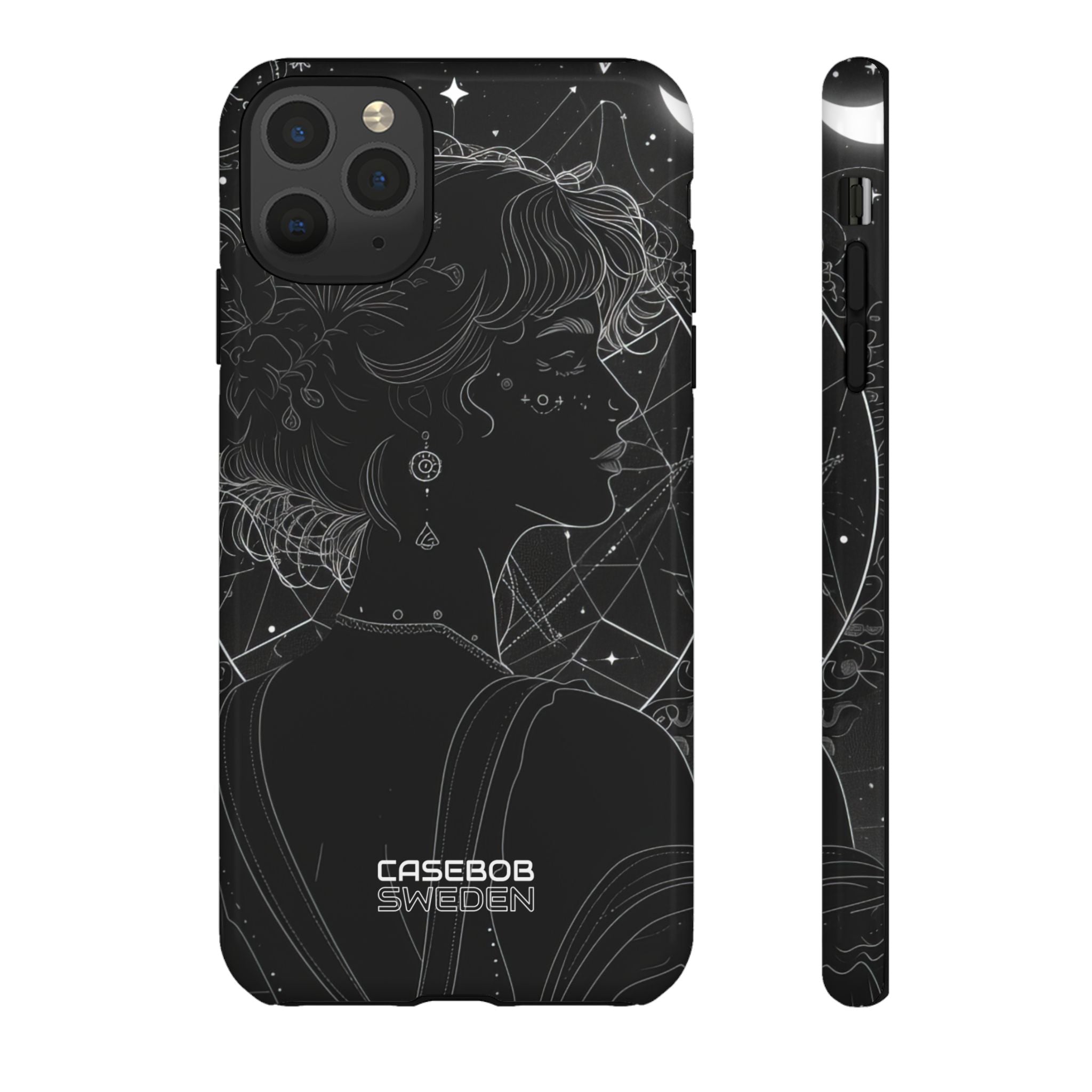 Celestial Bloom Silhouette iPhone 11 - Tough