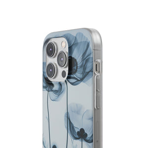 Tranquil Poppy Bloom | Flexible Phone Case for iPhone