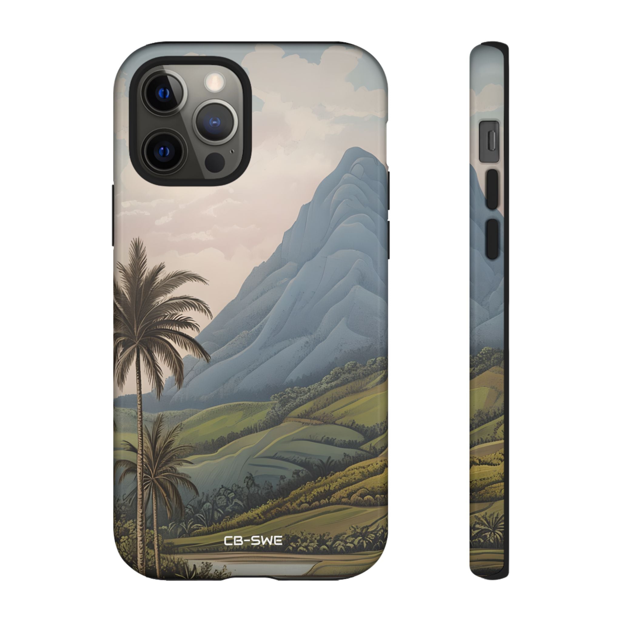 Serene Mountain Oasis - iPhone Case