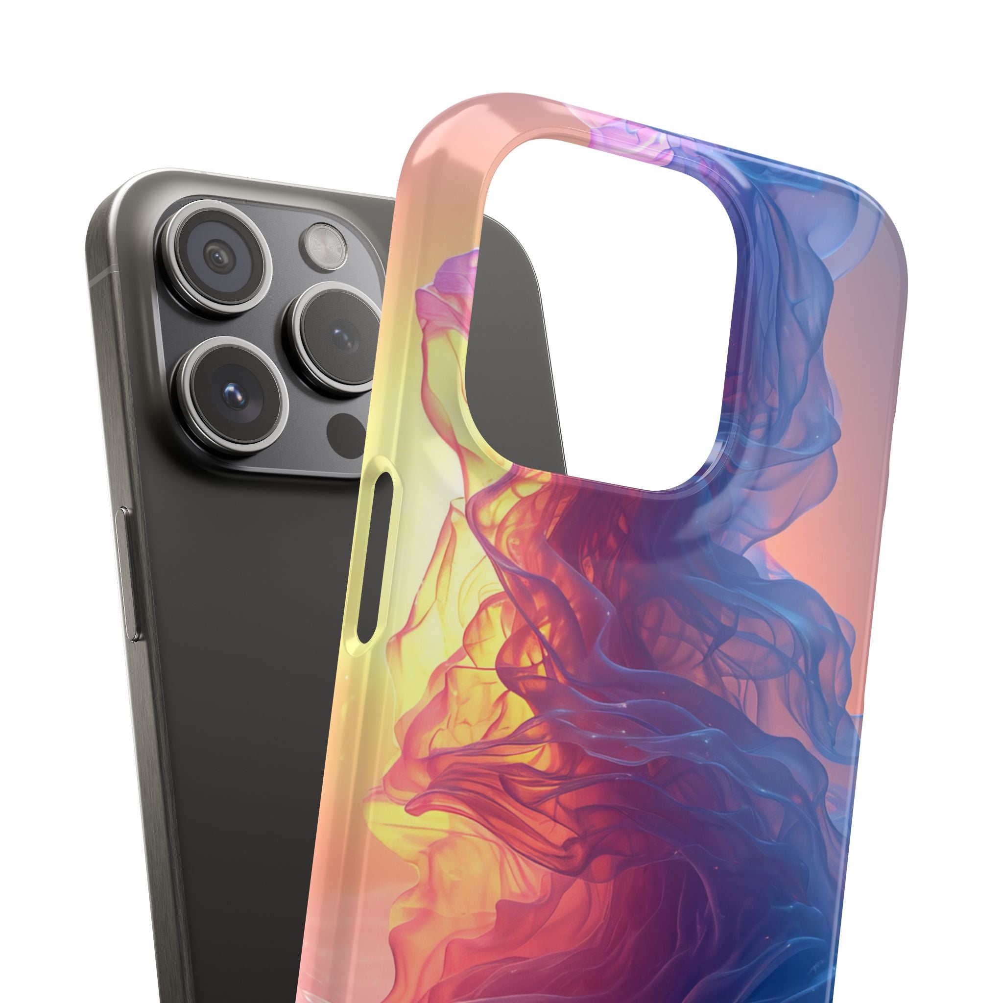 Ethereal Layers - Slim iPhone 15 Phone Case