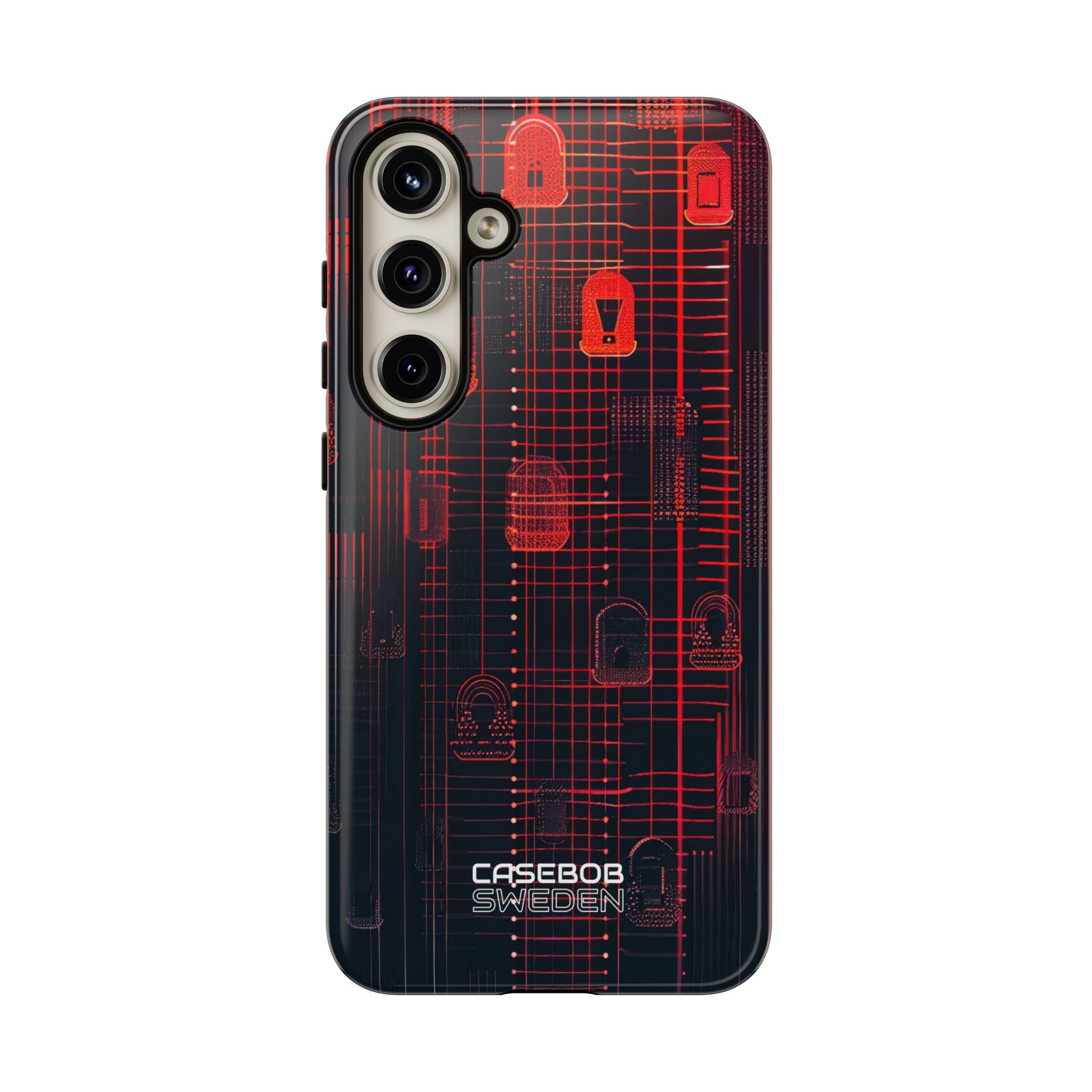 Cyber Locks Grid Samsung S24 - Tough