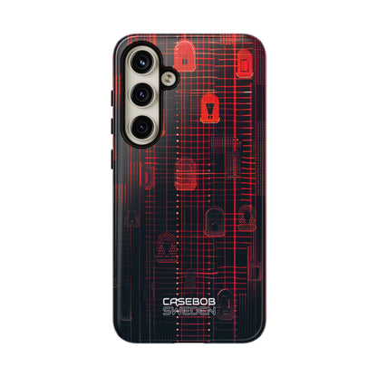 Cyber Locks Grid Samsung S24 - Tough