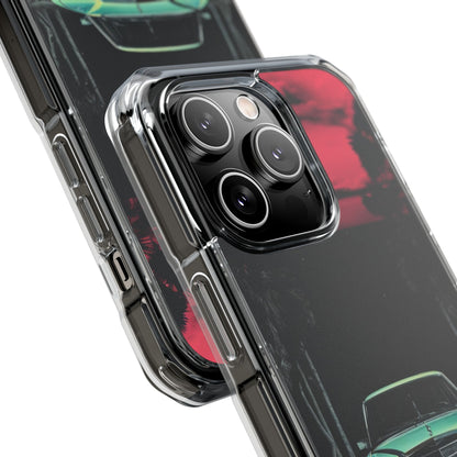 Retro Futuristic Nightscape iPhone Case - Impact