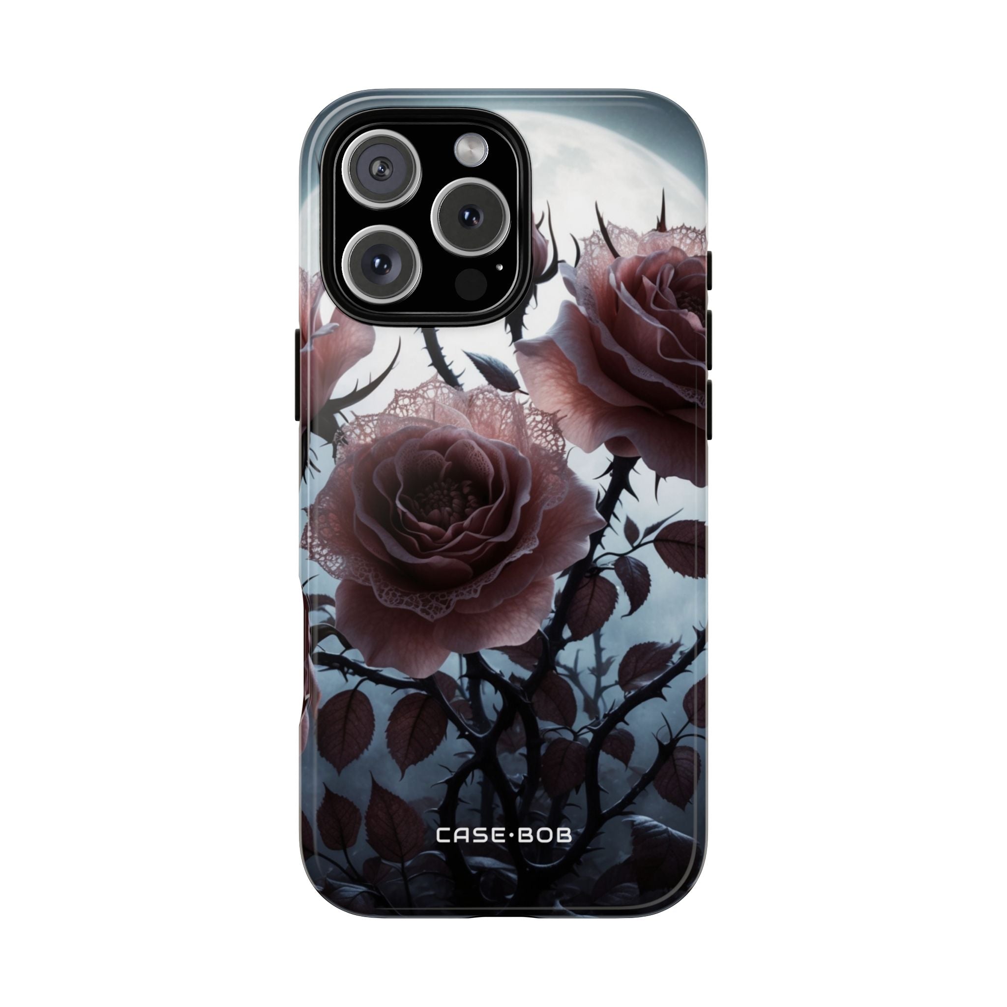 Luminous Rose Thorns iPhone 16 Pro Max Case - Tough