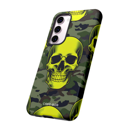 Neon Skull Camo Samsung S23 Plus Case - Tough