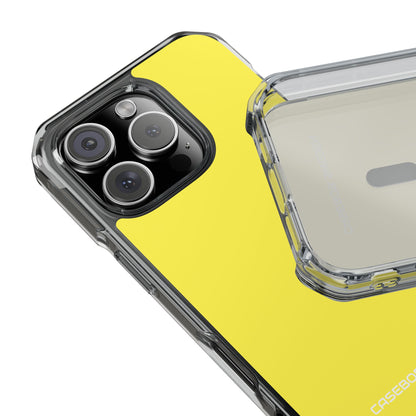 Lemon Yellow - Clear Impact iPhone 16 Phone Case