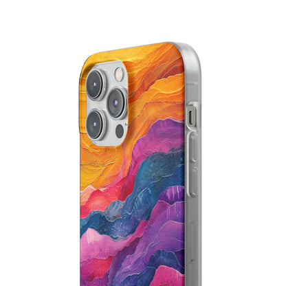 Vibrant Flow iPhone 14 Pro Max Case - Soft