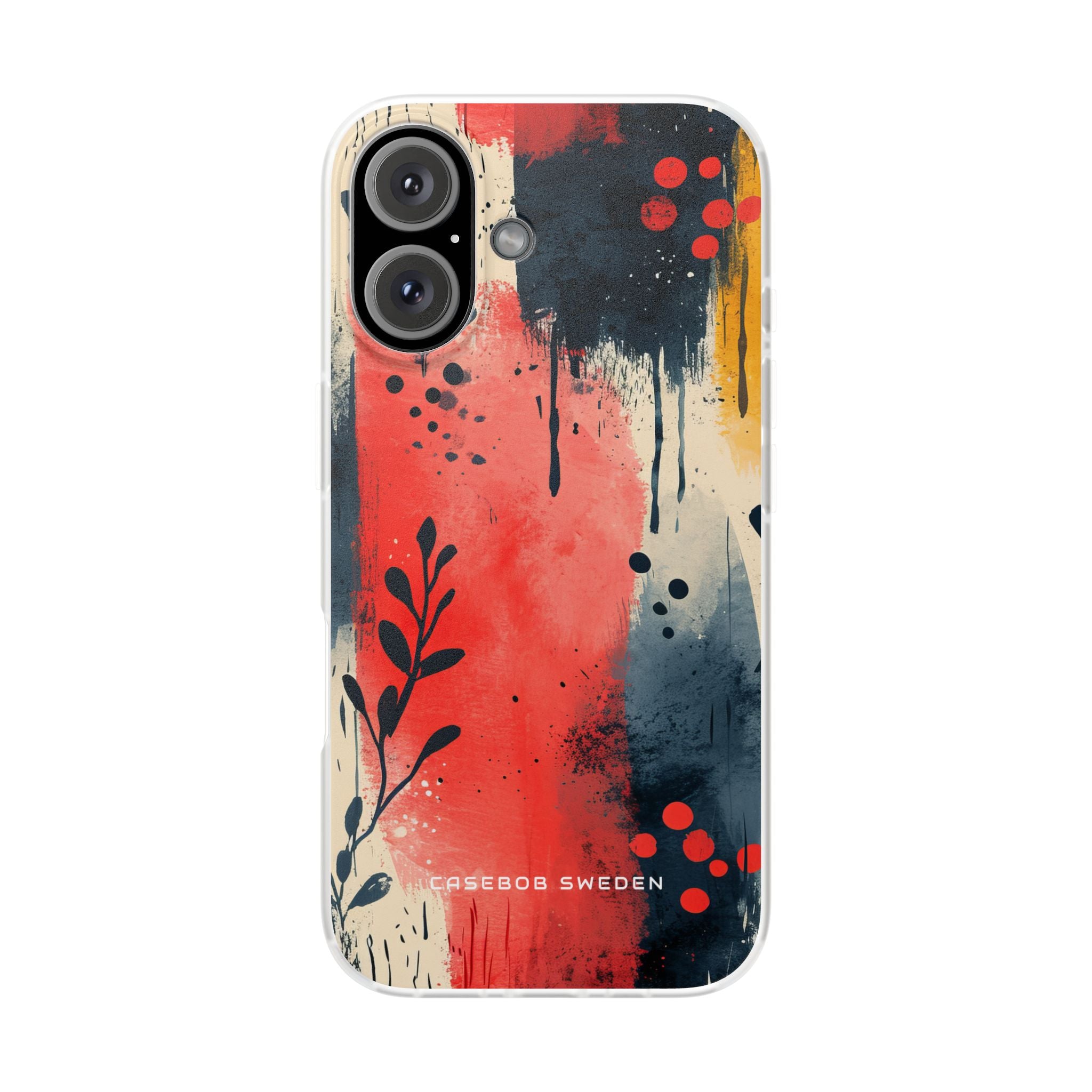 Vibrant Floral Energy iPhone 16 - Flexi Phone Case