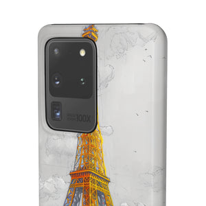 Autumnal Parisian Glow | Slim Phone Case for Samsung