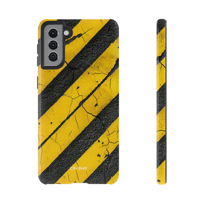 Cracked Hazard Lines - Samsung Case