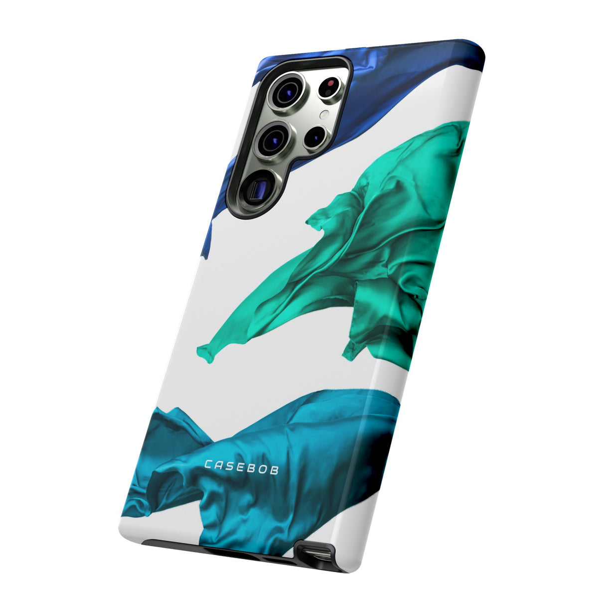 Blue Velvet Fabric - Protective Phone Case