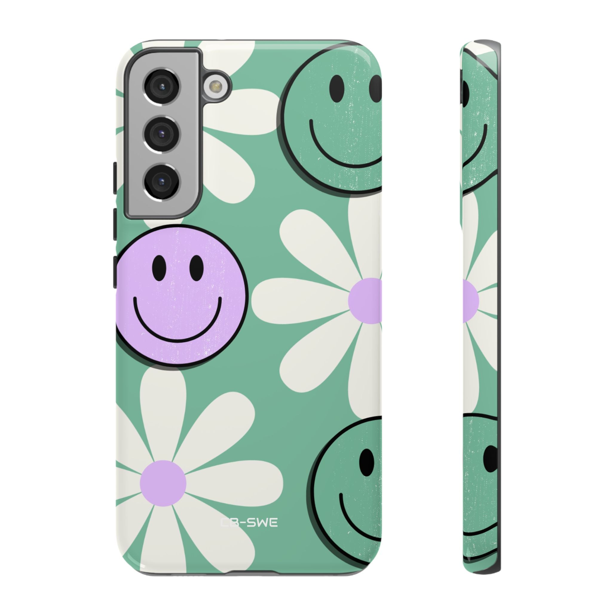 Playful Retro Blooms - Samsung Case