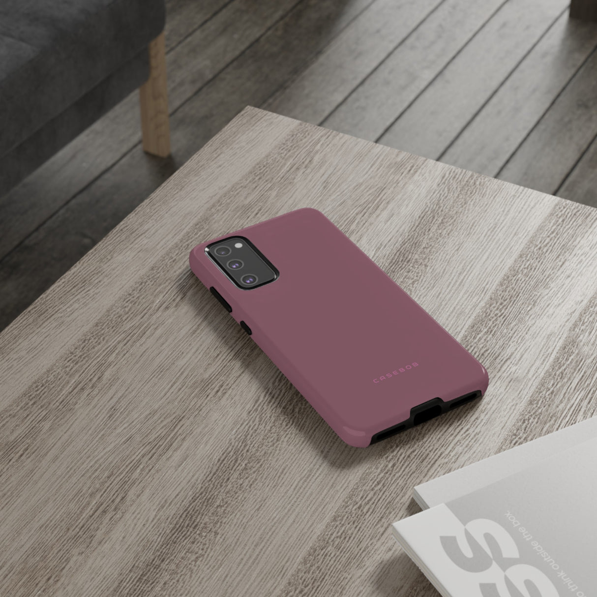 Mauve Taupe - Protective Phone Case